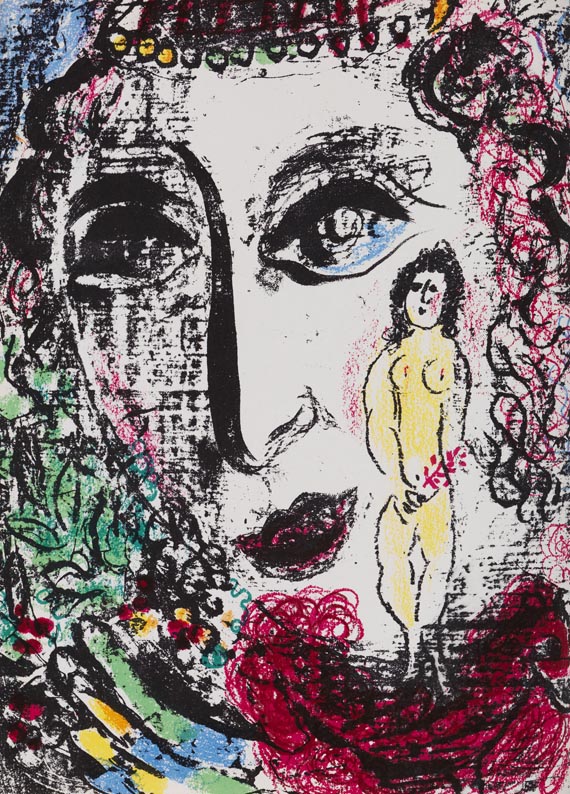 Marc Chagall - Chagall. Lithograph. Deutsche Ausgabe. Bände I-IV (von VI) - 