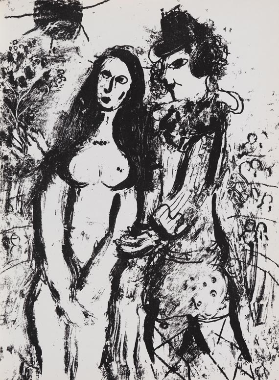 Marc Chagall - Chagall. Lithograph. Deutsche Ausgabe. Bände I-IV (von VI) - 