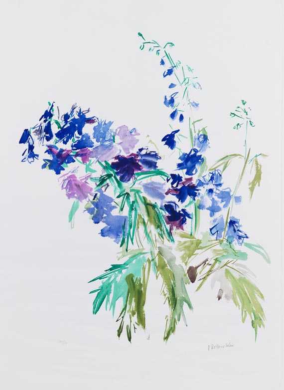 Oskar Kokoschka - Delphinium