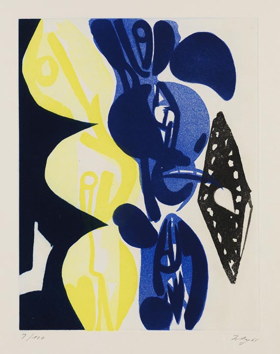 Ernst Wilhelm Nay - Sechs Aquatinten. Über den Menschen - 