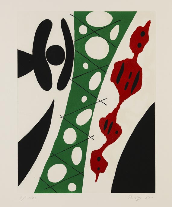 Ernst Wilhelm Nay - Sechs Aquatinten. Über den Menschen - 