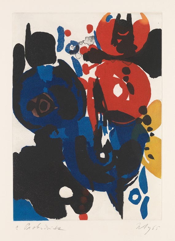 Ernst Wilhelm Nay - Eruption