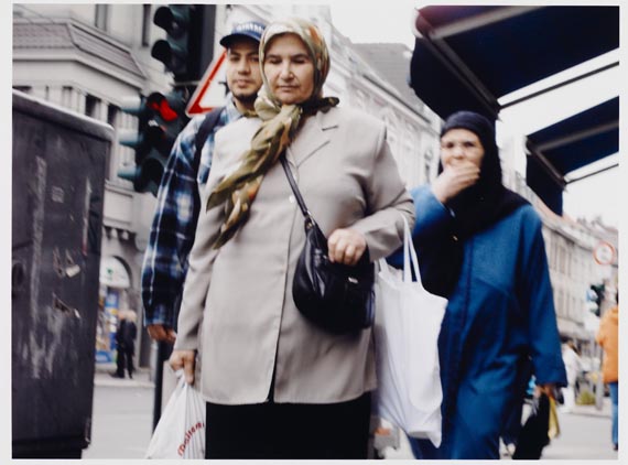 Thomas Struth - Obdachlose fotografieren Passanten - 