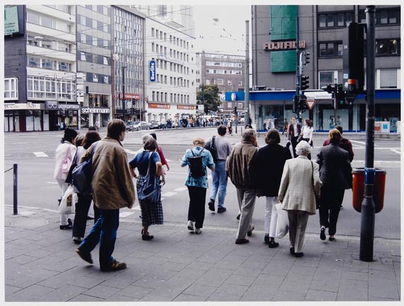Thomas Struth - Obdachlose fotografieren Passanten - 