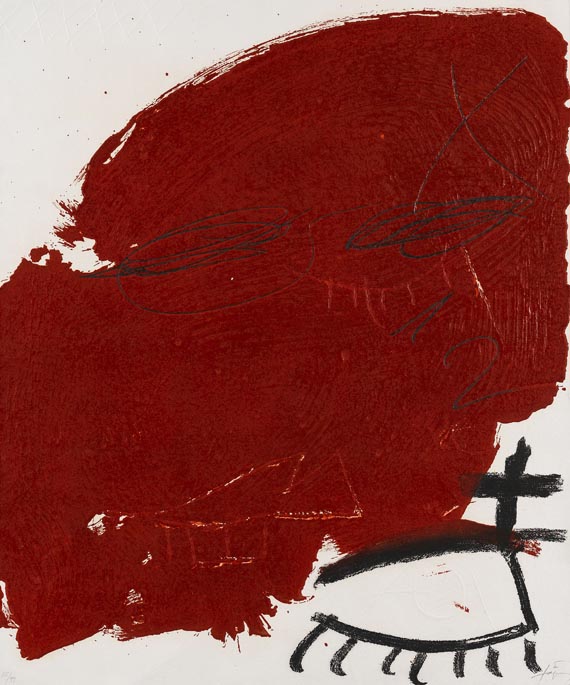 Antoni Tàpies - Taca rogenca