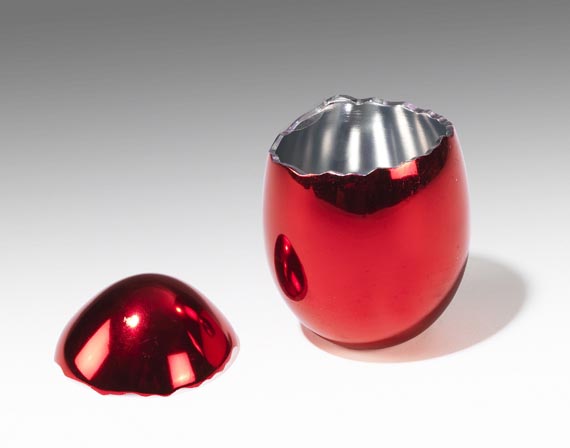 Jeff Koons - Cracked Egg Red - 