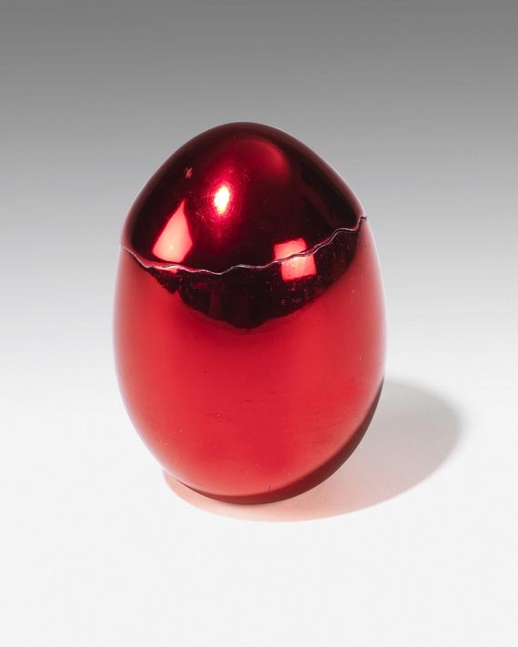 Jeff Koons - Cracked Egg Red