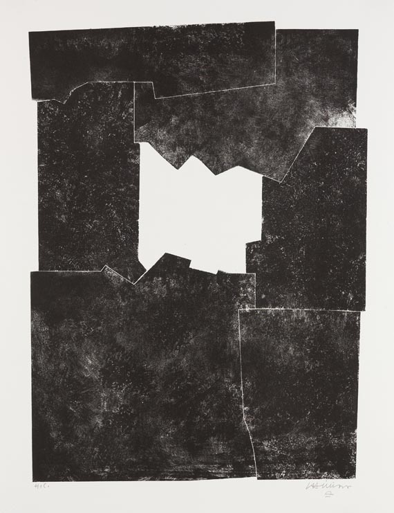 Eduardo Chillida - Komposition 1968 - Signature