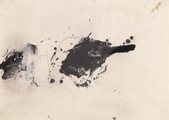 Sigmar Polke - Ohne Titel - Signature