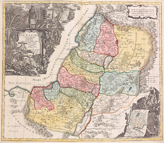 Tobias Conrad Lotter - Sammelatlas, ca. 1740-1804. - 
