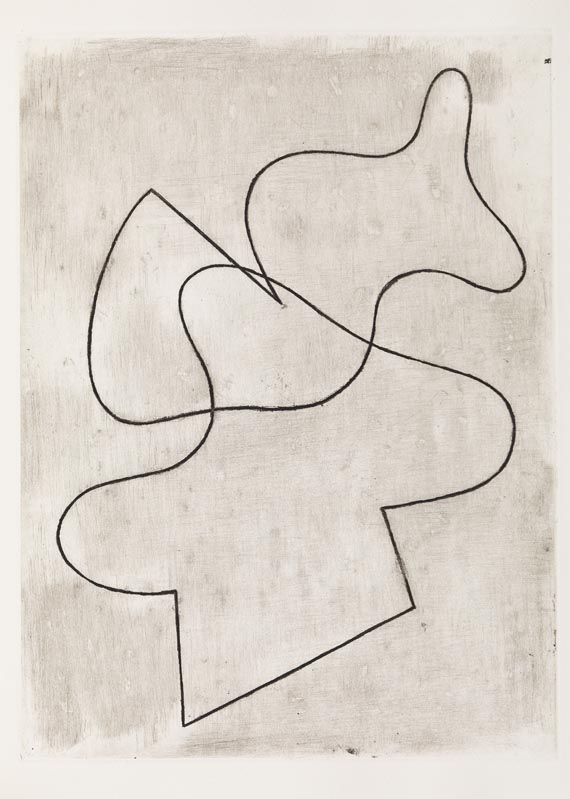 Hans (Jean) Arp - Vers le blanc infini. 1960 - 