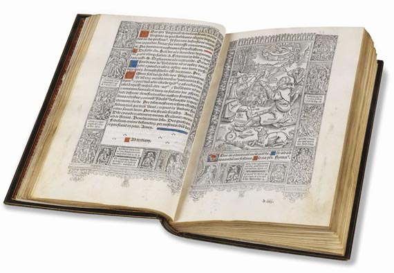   - Hore intemerate dei genitricis Virginis marie. Auf Pgt. Paris 1506. - 
