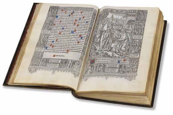  - Hore intemerate dei genitricis Virginis marie. Auf Pgt. Paris 1506. - 