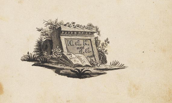  Album amicorum - Stammbuch Schlesien. 1795-1822.