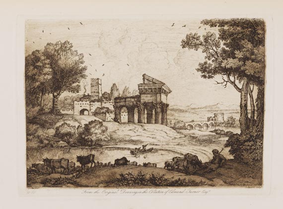 Claude Lorrain - Liber veritatis. 1777-1819. 3 Bde. - 