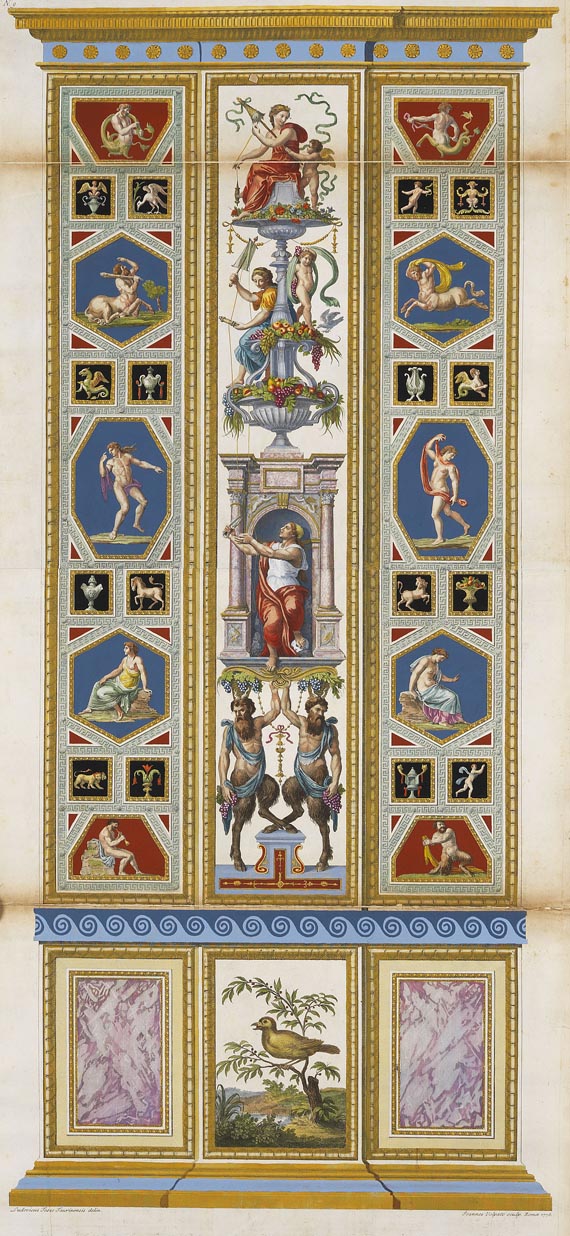 Raffaello Sanzio genannt Raffael - Loggie di Rafale nel Vaticano. 1772-77. - 
