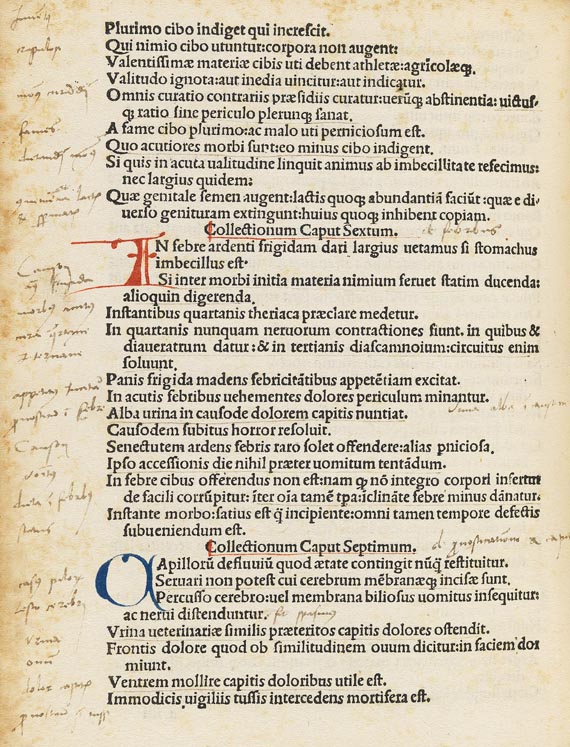  Alexander Benedictus - Collectiones medicinae. 1495. (C25)