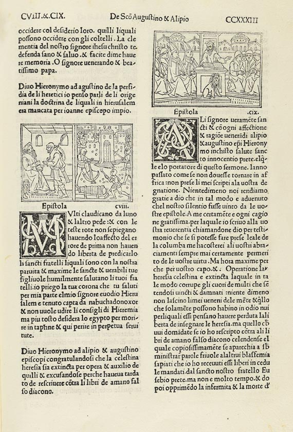 Sanctus Hieronymus - Epistole. (B7) - 