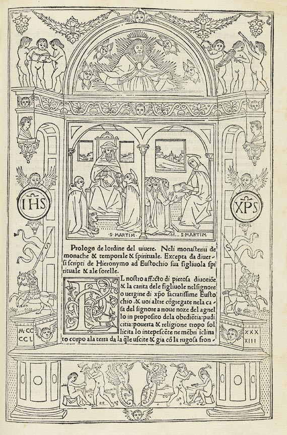 Sanctus Hieronymus - Epistole. (B7) - 
