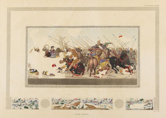 F. Mazois - Les ruines de Pompei. 4 Bde. 1812. - 