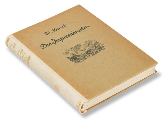 Theodore Duret - Die Impressionisten, zweite Auflage, 1914 - Cover