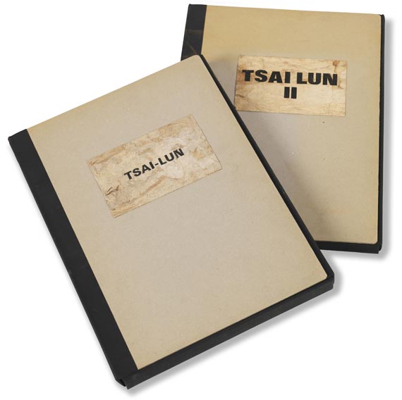 Fred Siegenthaler - Tsai-Lun. 1969. 2 Bde. - Cover