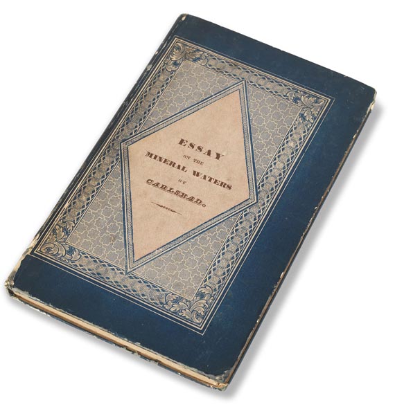 John de Carro - Essay on the mineral waters of Carlsbad - Cover