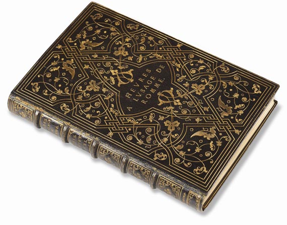   - Hore intemerate dei genitricis Virginis marie. Auf Pgt. Paris 1506. - Cover