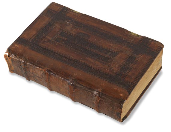  Eusebius Caesariensis - Opera evangelicae praeparationes lbiri XV. 3 Tle. in 1 Bd. Paris 1544-51. - Cover