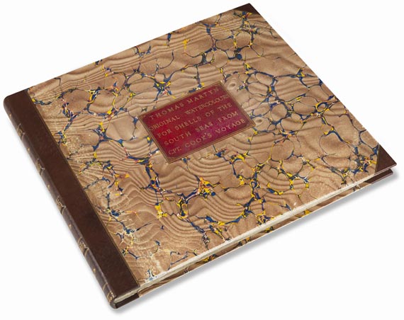 Thomas Martyn - Original watercolours for shells. Um 1784. - Cover