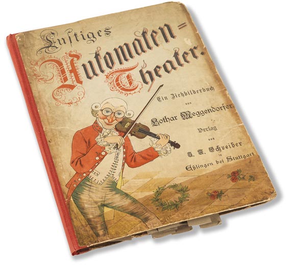 Lothar Meggendorfer - Lustiges Automaten-Theater. 1890 (247) - Cover
