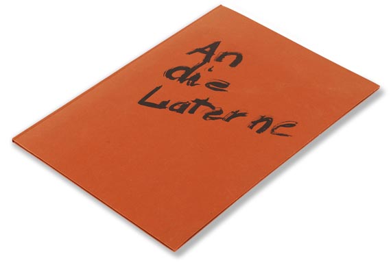   - An die Laterne. 1919. - Cover