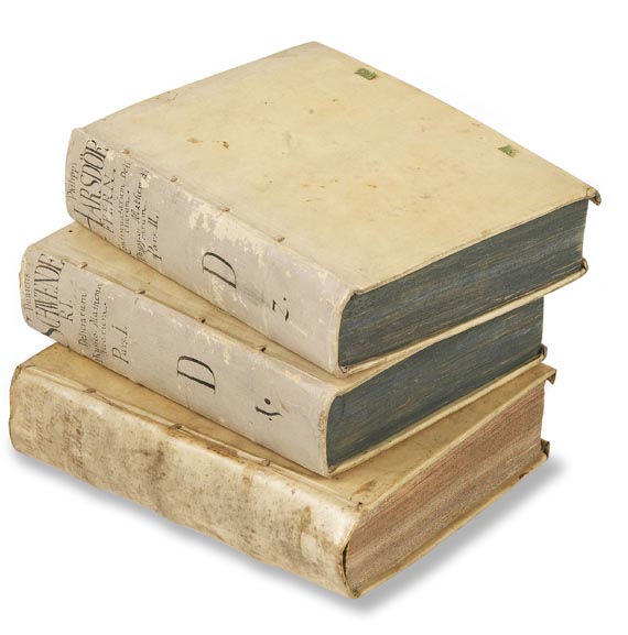   - Deliciae phsyico-mathematicae. 3 Bde. 1651-53. - Cover