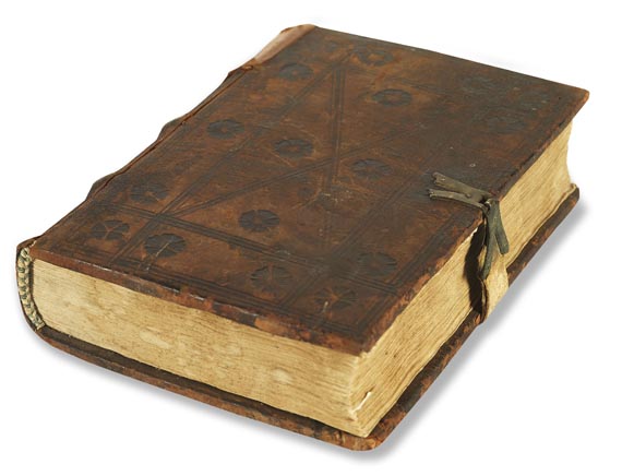 Michael de Carcano - Buch: Sermonarium de comediatione. 1495. - Cover