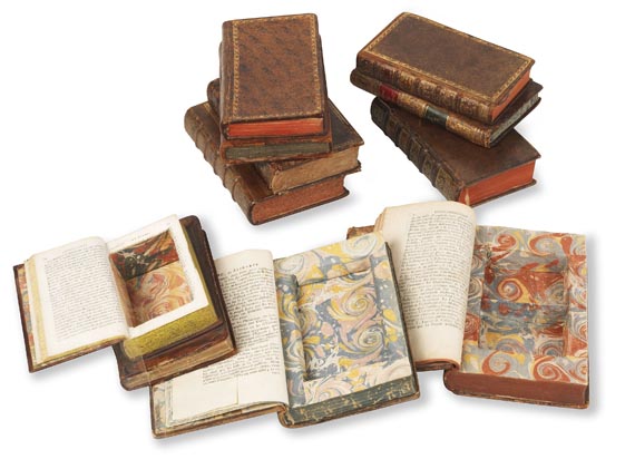   - Tresorbücher (mit Hohlräumen). 8 Bde. - Cover