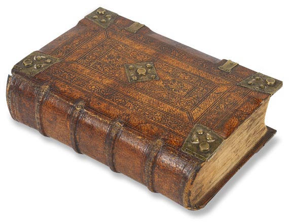 Sebastian Franck - Chronica und Weltbuch. 2 Teile in 1 Bd. 1534.