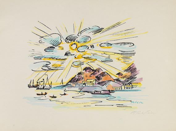 Hermann Max Pechstein - Reisebilder. Italien - Südsee - 