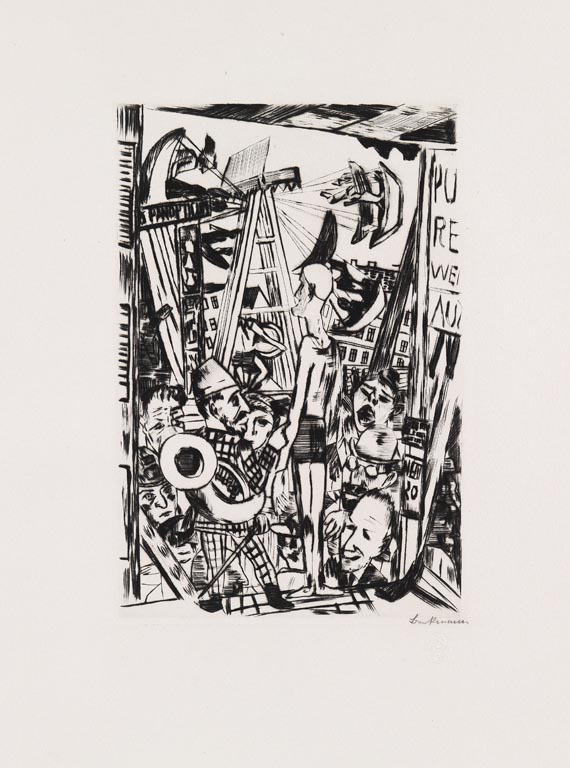 Max Beckmann - Jahrmarkt