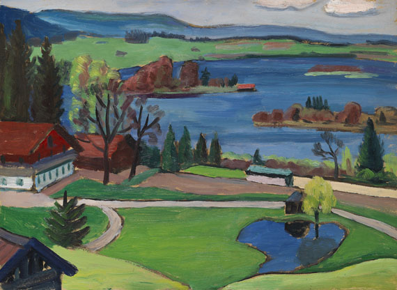 Murnauer Landschaft..., 1924