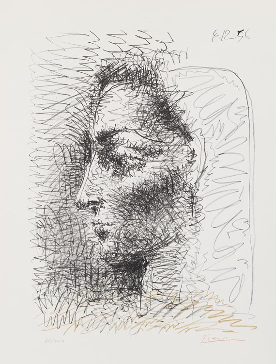 Pablo Picasso - Portrait de Jacqueline