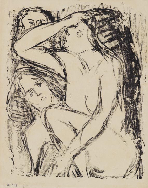 Ernst Ludwig Kirchner - Der Traum der Lesbierin