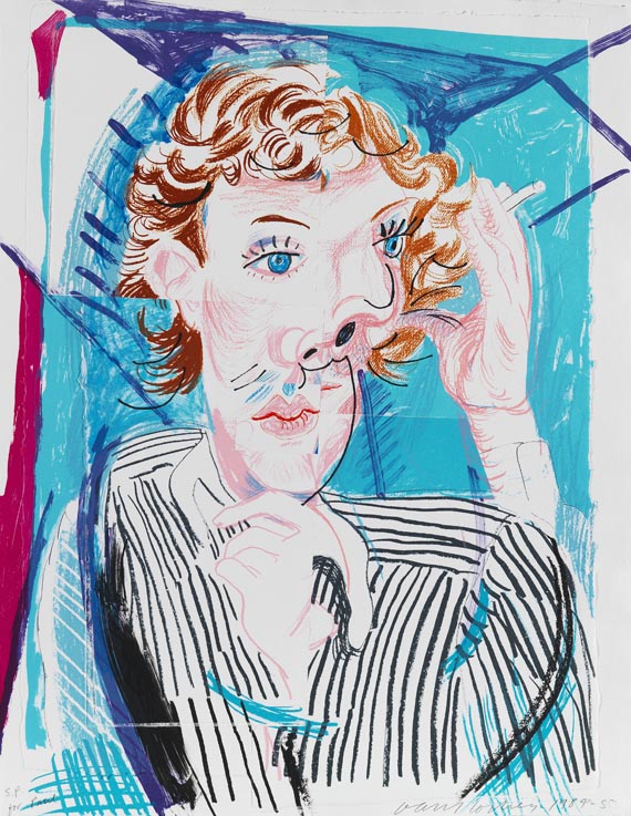 David Hockney - Moving Focus - An Image of Gregory (2-teilig)