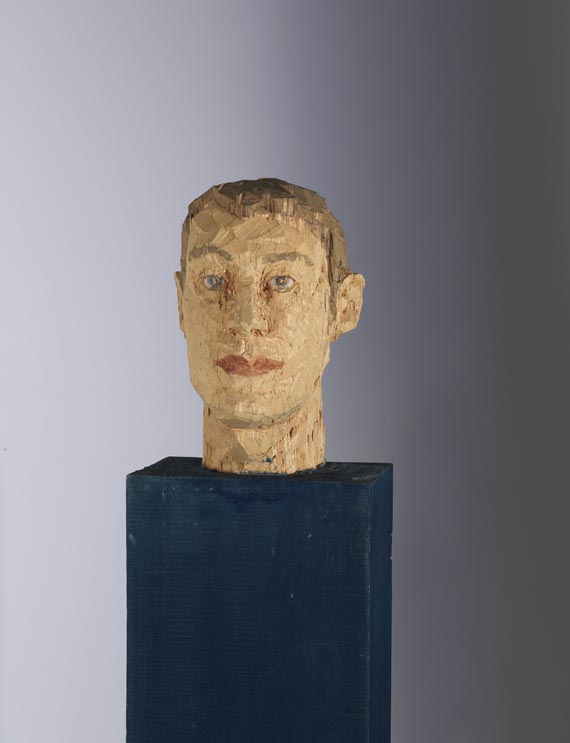 Stephan Balkenhol - Kopfsäule - 