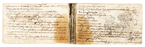  Italien - Künstler-Skizzenbuch - 