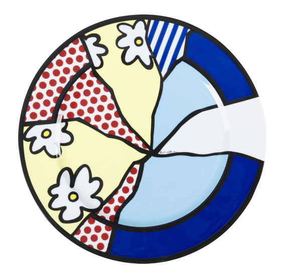 Roy Lichtenstein - 6 Rosenthal Künstler-Platzteller - 