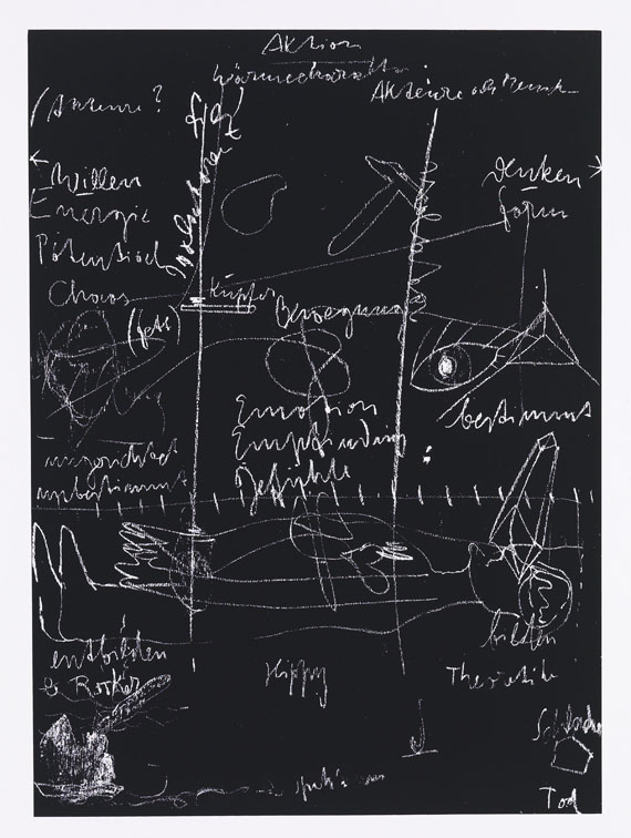 Joseph Beuys - 3 Blätter: Tafel I, II und III - 