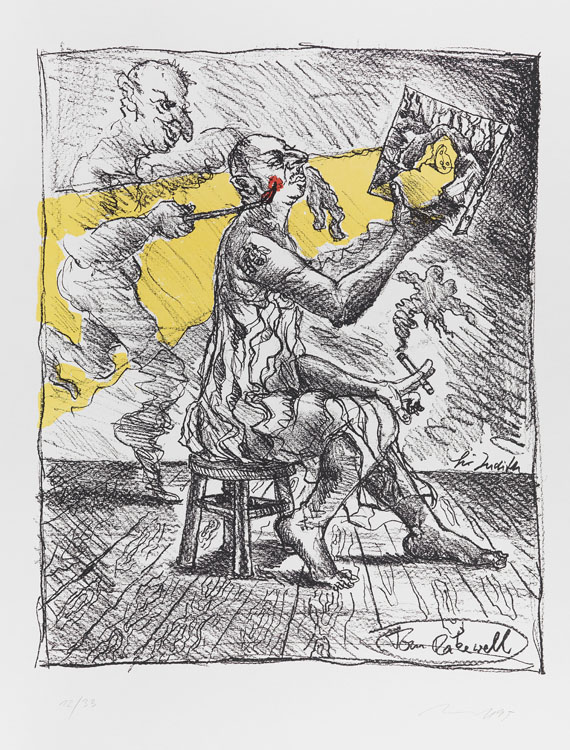 Jörg Immendorff - The Rake
