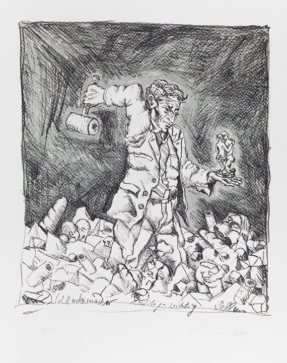 Jörg Immendorff - The Rake