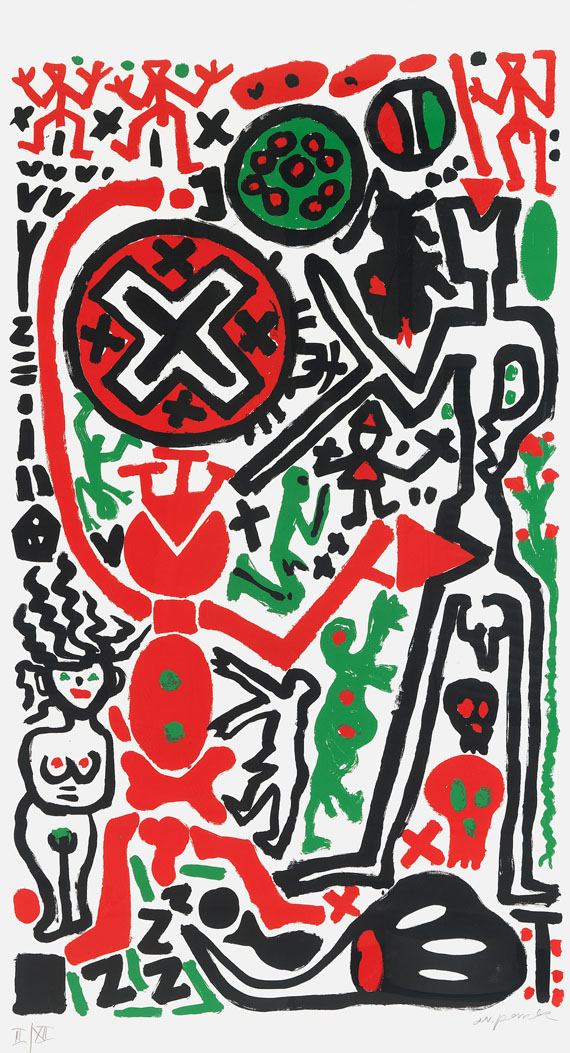 A. R. Penck (d.i. Ralf Winkler) - Ohne Titel