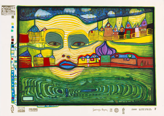 Friedensreich Hundertwasser - Look at it on a rainy day